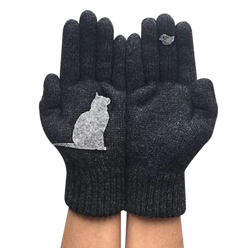 Winter Cashmere Gloves | Cat and Bird