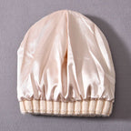Silk Lined Beanie | Protect your hair in winter