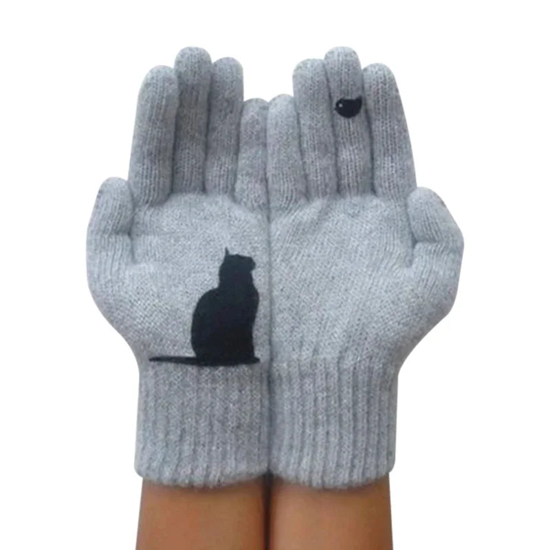 Winter Cashmere Gloves | Cat and Bird
