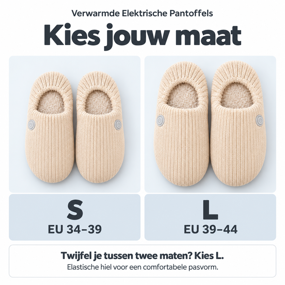 WarmStap™ | Verwarmde Pantoffels
