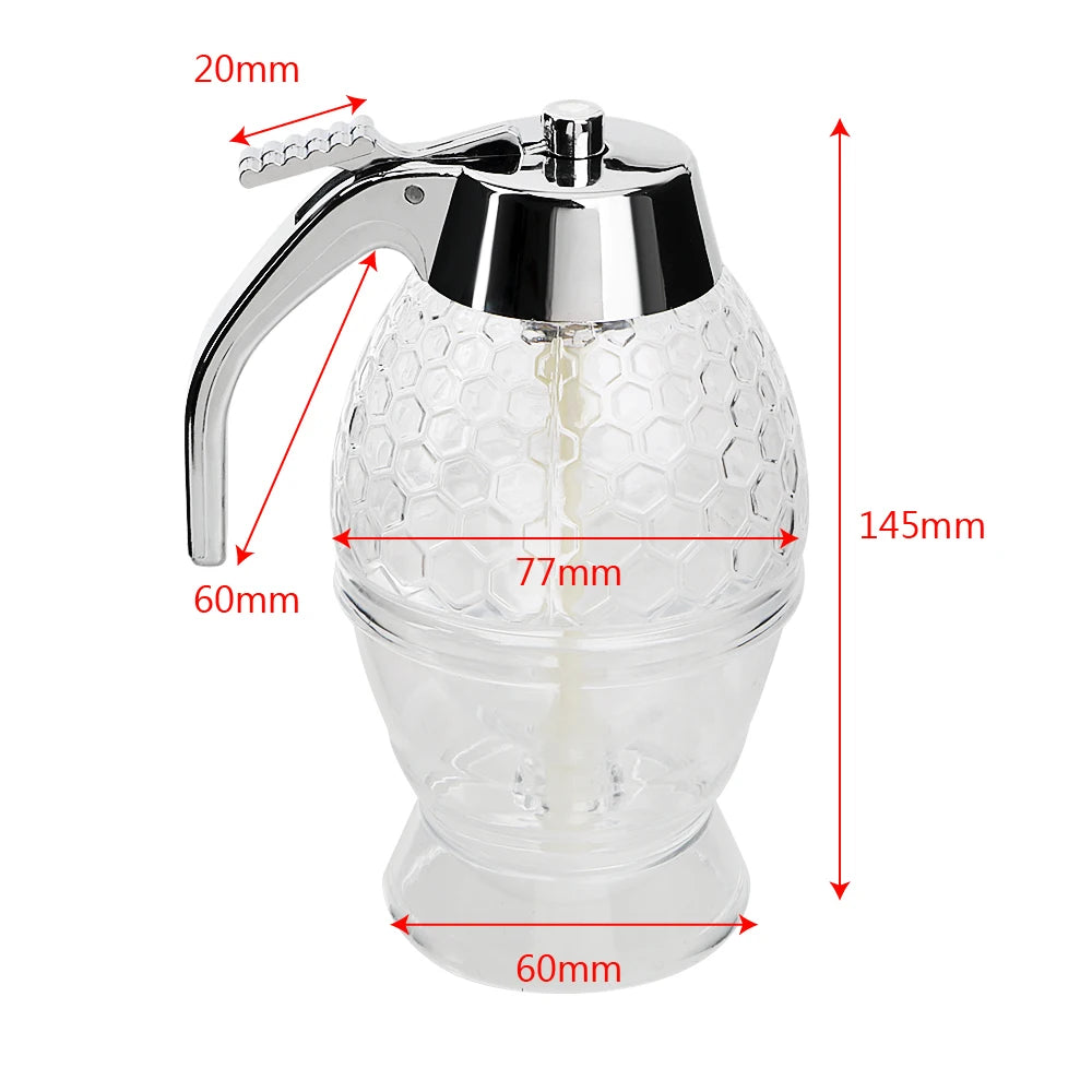 Honey Drop Pourer Stand Jar