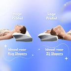 Butterfly Memory Cloud Neck Pillow | Sleep on any side painless