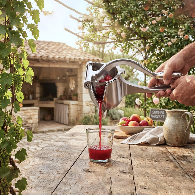QuickPress Manual Juicer | + filterzakken en cadeaus