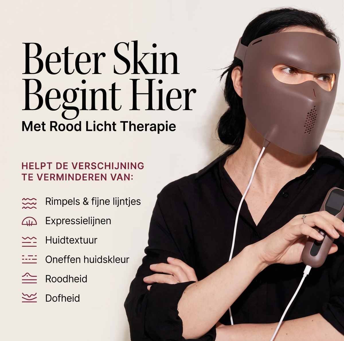 RevivePro LED Gezichtsversteviger Masker
