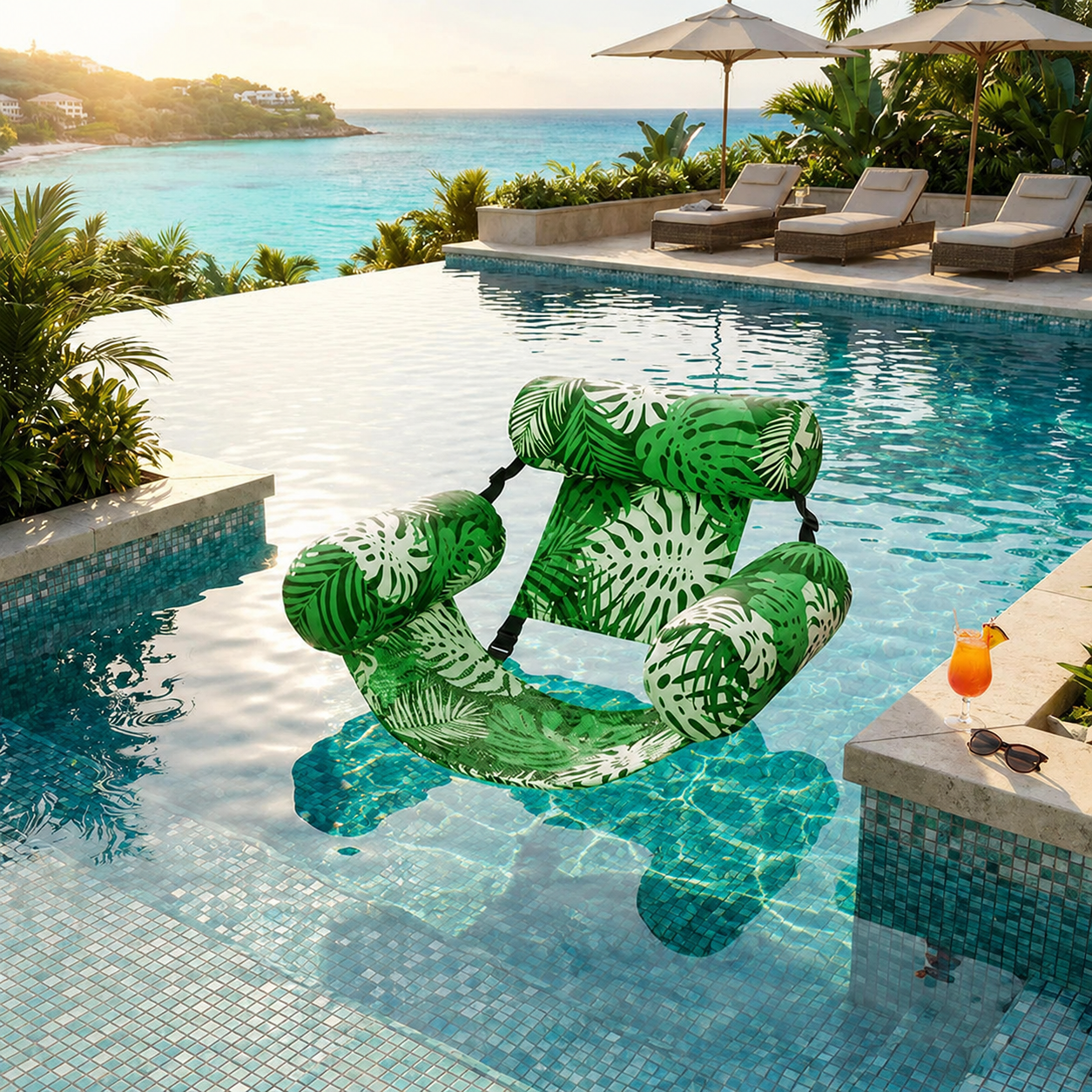 Oplaasbare Floating Lounger