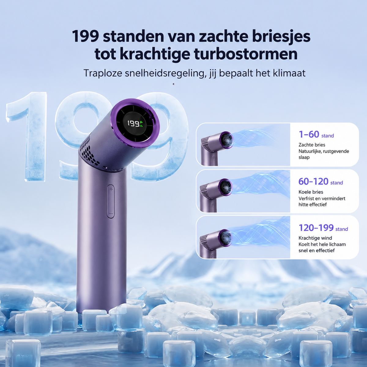 PocketBries™ Opvouwbare Zakventilator