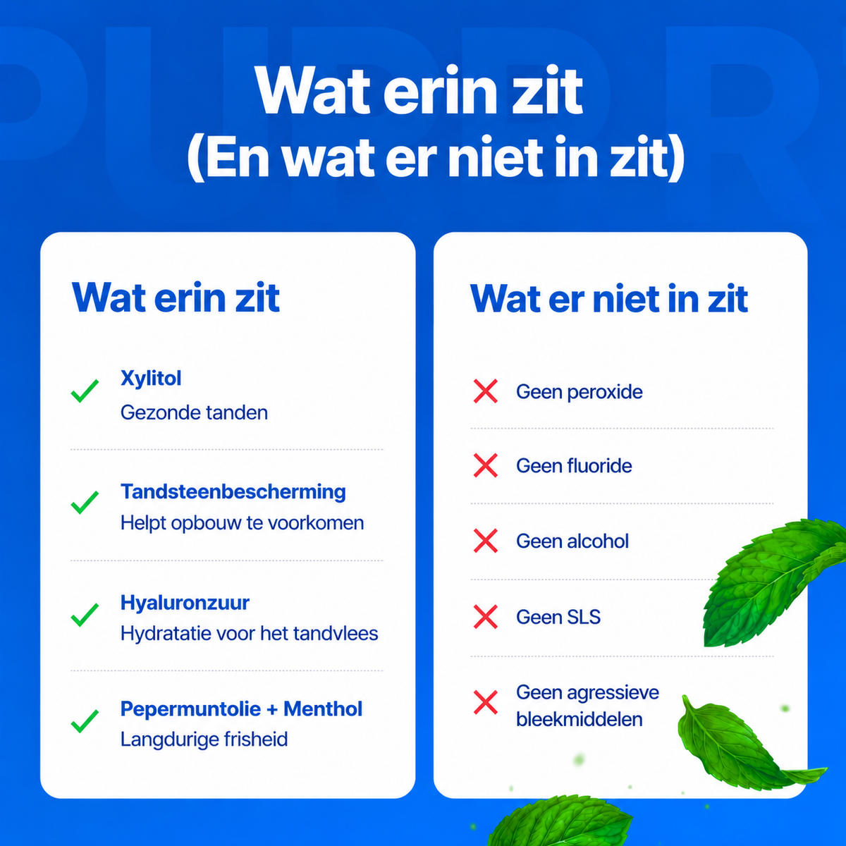 FreshStick™ Whitening Mondwater voor Onderweg