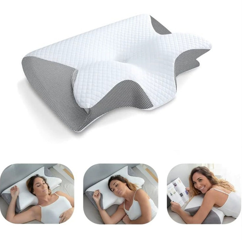 Butterfly Memory Cloud Neck Pillow | Sleep on any side painless