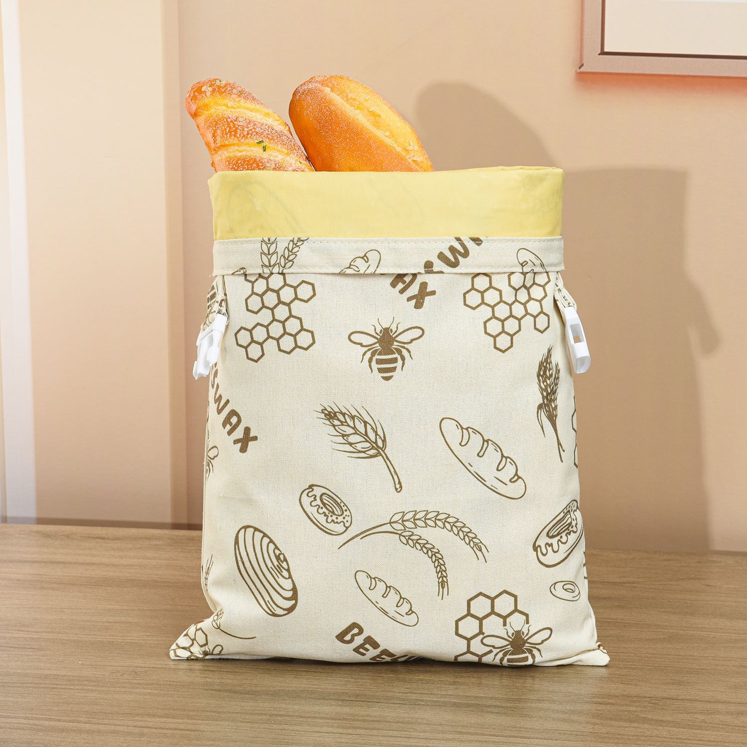 Katoen Bijenwas Broodzak | Zero Waste Kitchen™