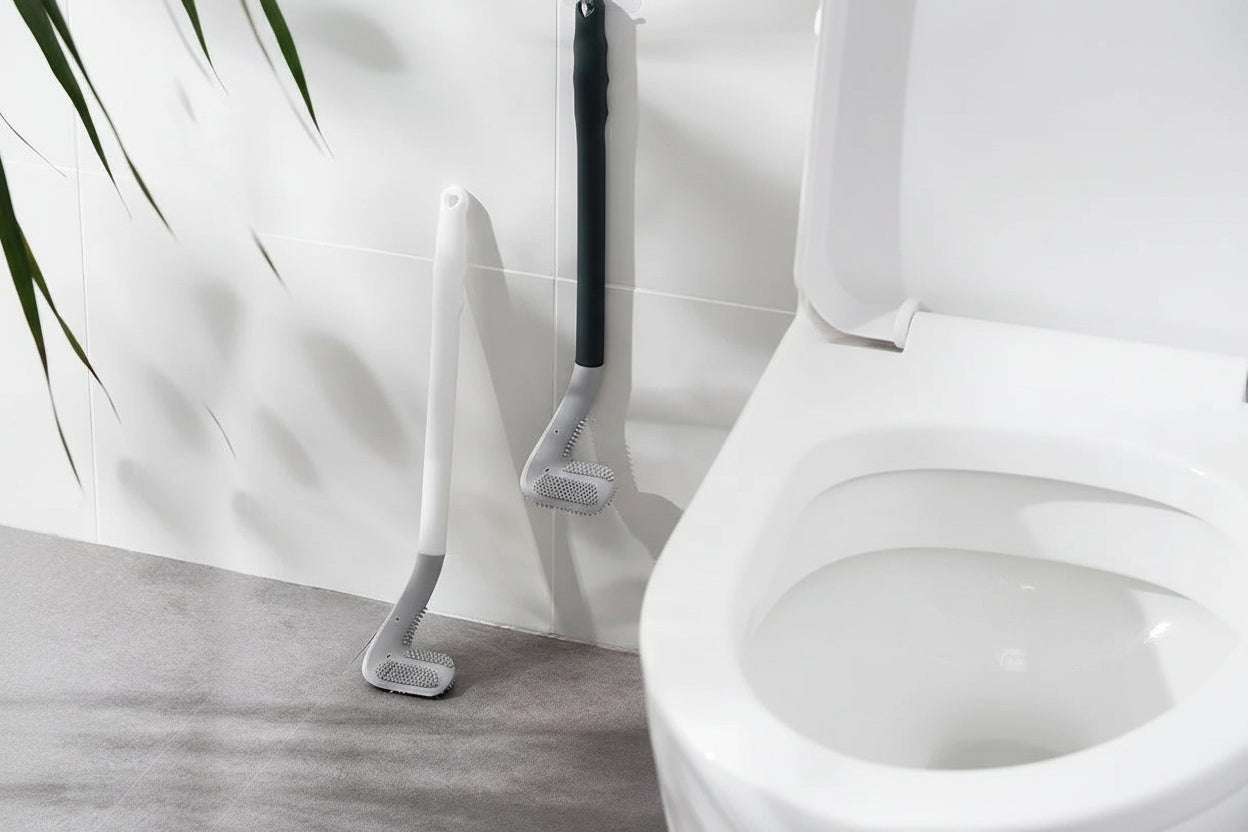 FlexClean Pro Silicone Toilet Brush