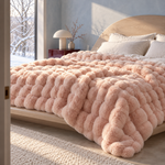 TeddyNest™ | Extra Dikke Imitatiebont Winterdeken