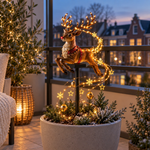 WinterTwinkel™ Solar Kerstfiguur met Magische Lichtjes
