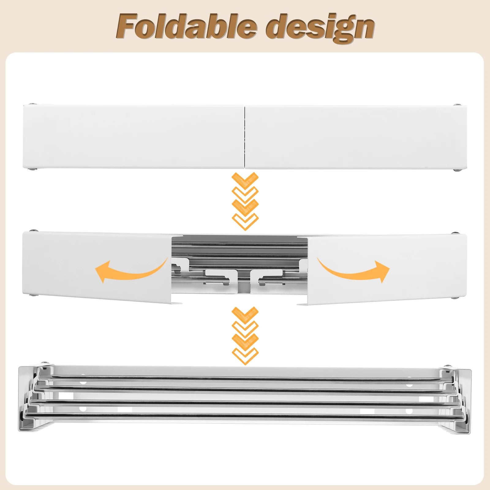 FoldAway Clothes Hanger Rack