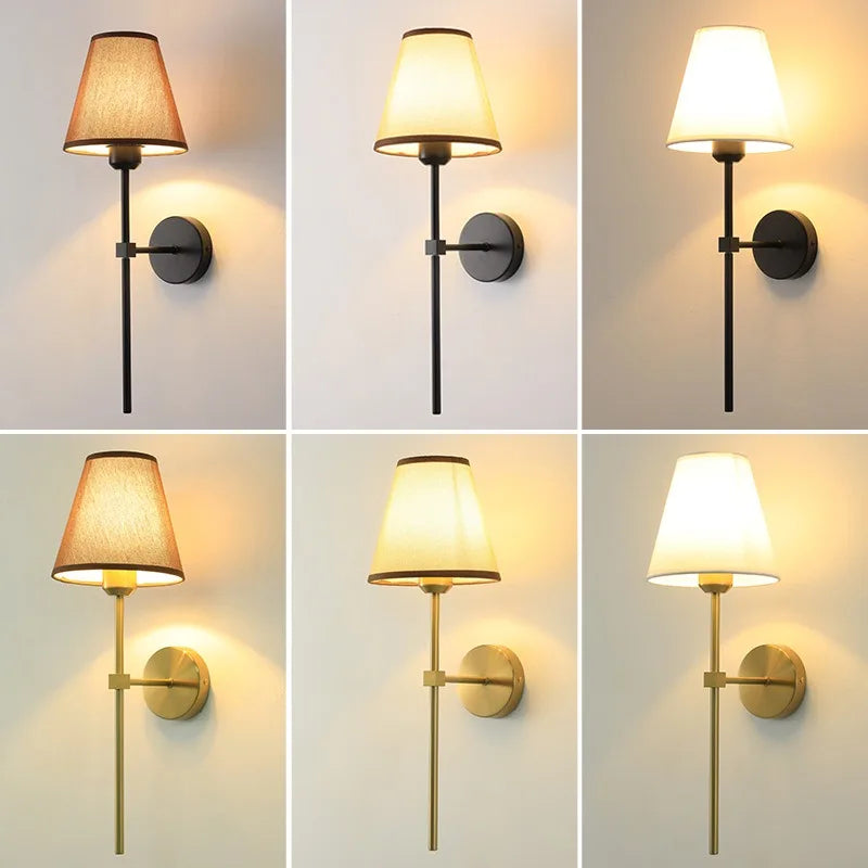 Classic Fabric Wall Light