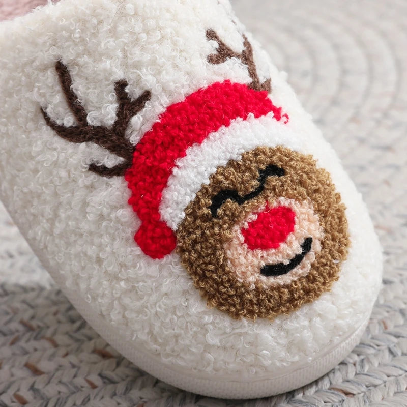 Non-slip Winter Christmas Home Slippers