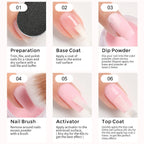 At-home Easy Dip Powder Nail Kit | No UV lamp