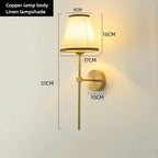 Classic Fabric Wall Light