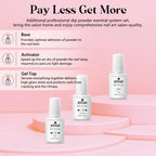 At-home Easy Dip Powder Nail Kit | No UV lamp