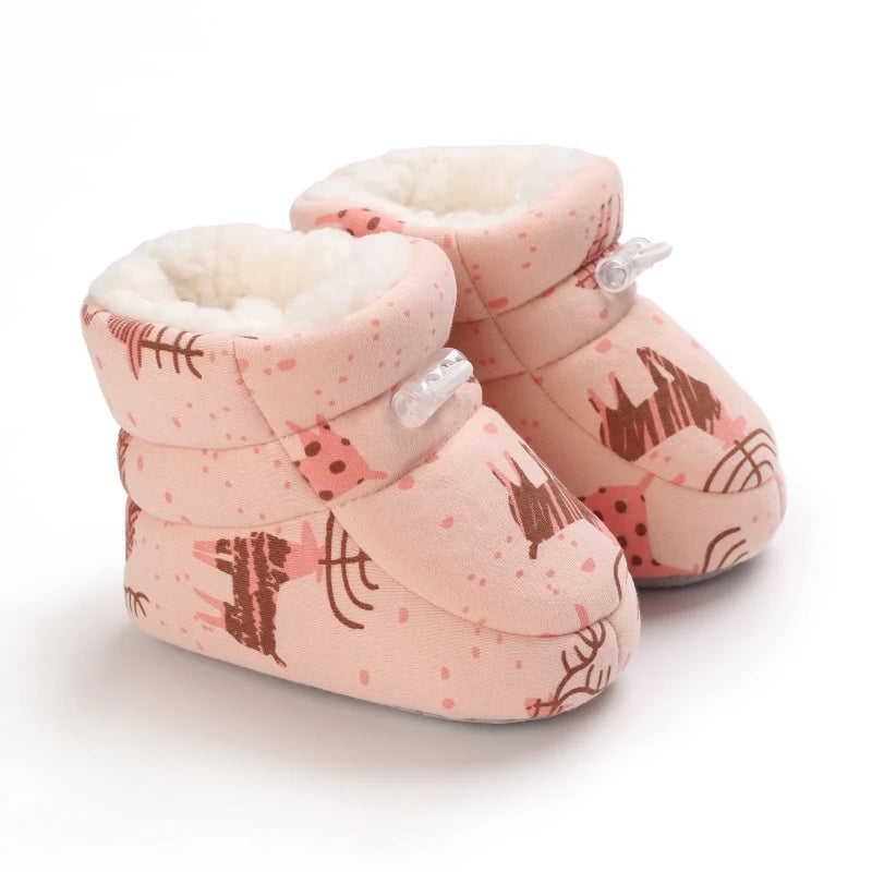 COZY WINTER BABY BOOTS | Baby's feet warm and safe