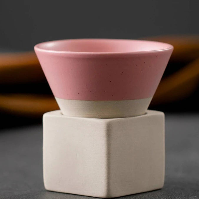 Retro Japanese Ceramic Coffee Mug