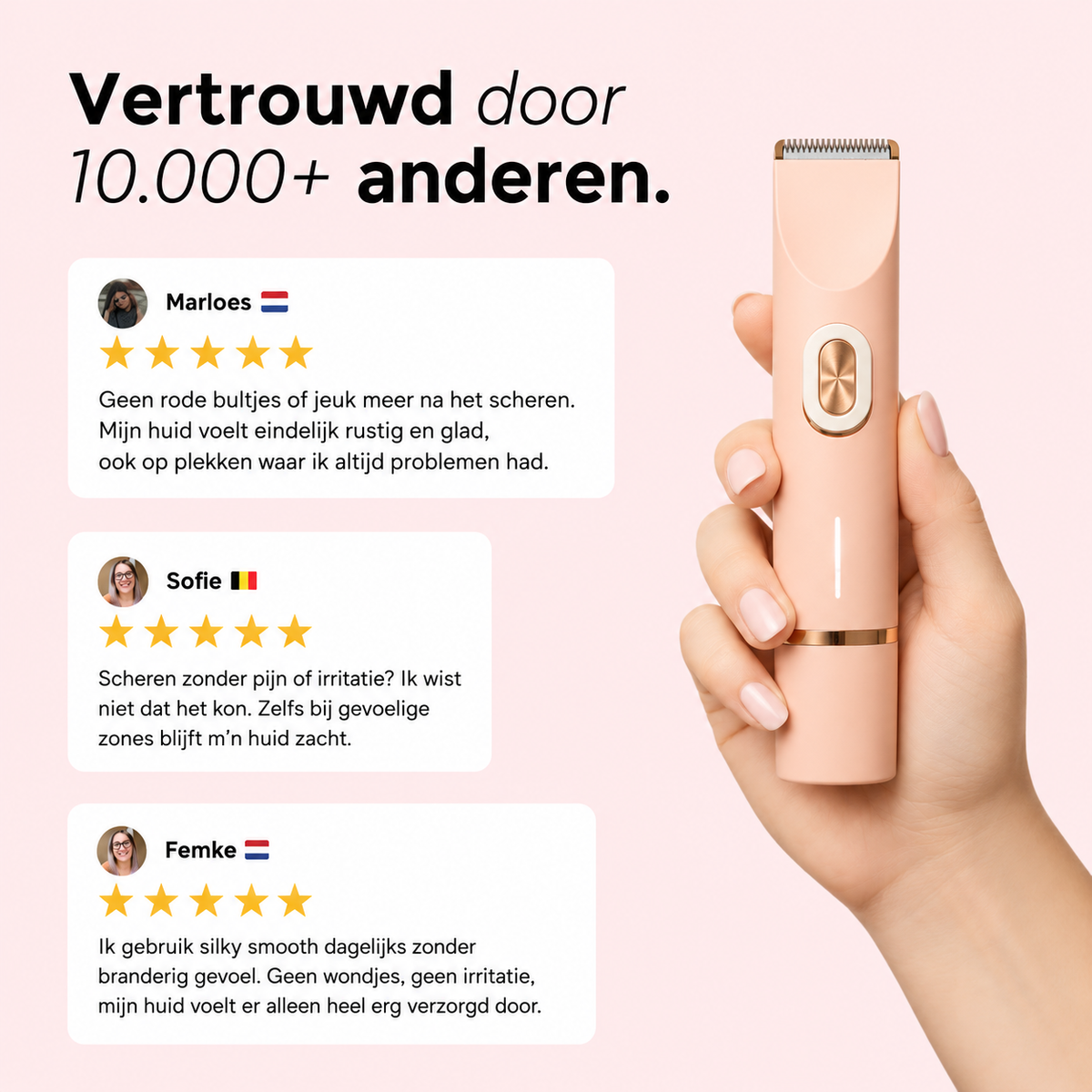 SatinTouch™ 2-in-1 Portable Shaver