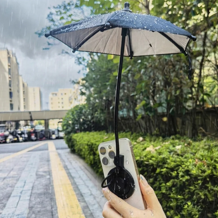 PocketShade™ Magnetische Mini Phone Paraplu