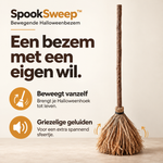SpookSweep™ Bewegende Halloweenbezem