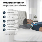 Butterfly Memory Cloud Neck Pillow | Sleep on any side painless