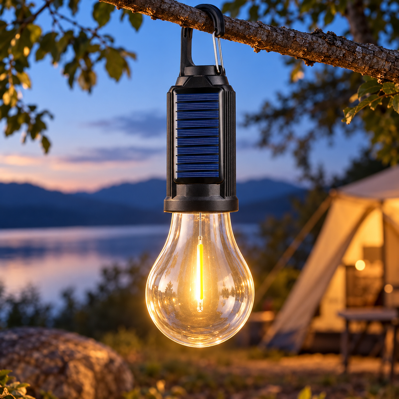 BuitenGloed™ Solar Campinglamp