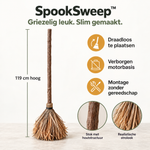 SpookSweep™ Bewegende Halloweenbezem