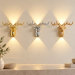 GeweiGloed™  Hertenkop Nachtlamp met Bewegingssensor