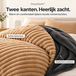 DroomZacht™ | Fluwelen Fleece Dekbedovertrek