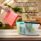 Herbruikbare Silicone Zak | Zero Waste Kitchen™