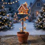WinterTwinkel™ Solar Kerstfiguur met Magische Lichtjes