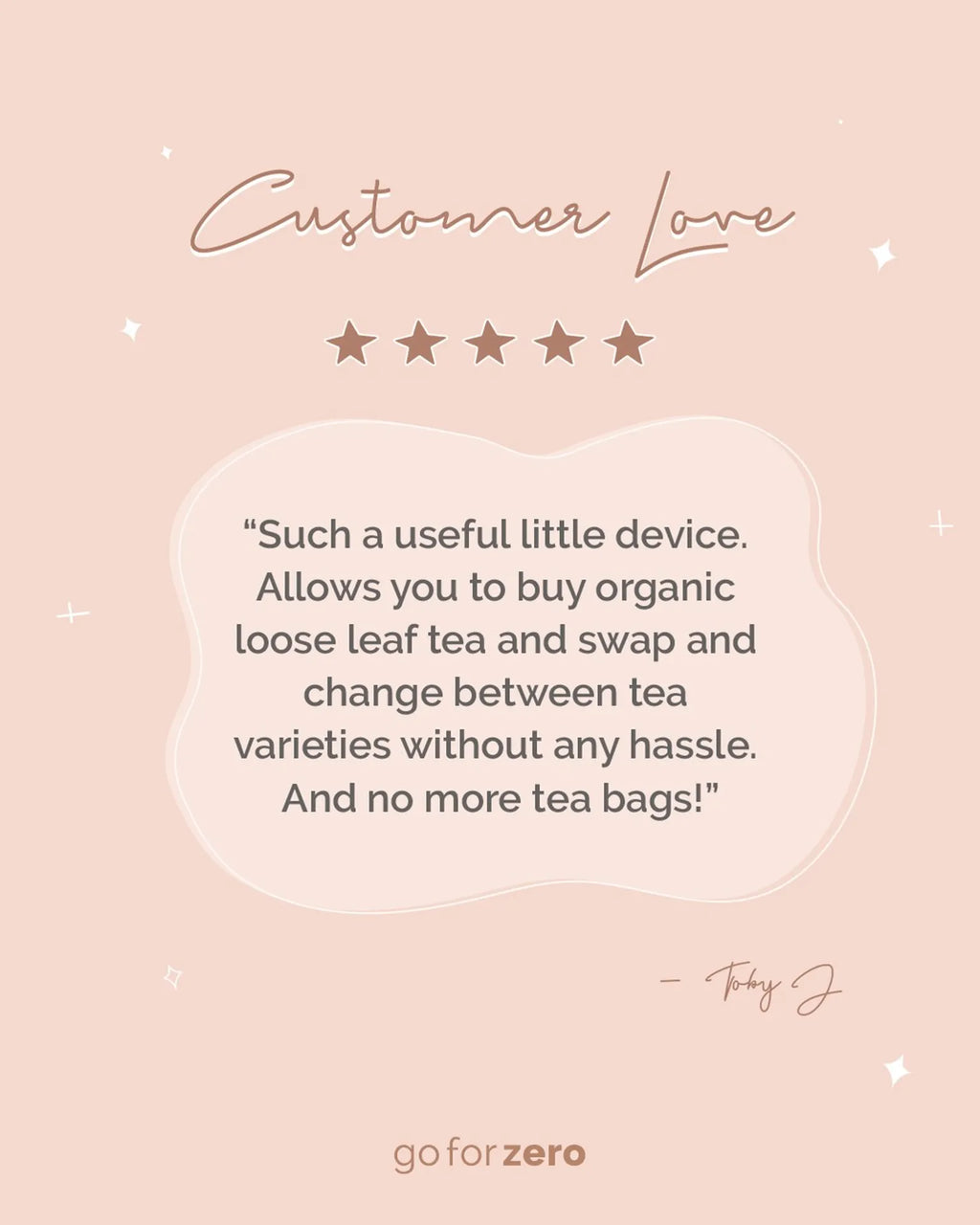 Eco Theefilter Buizenmaker | Zero Waste Kitchen™