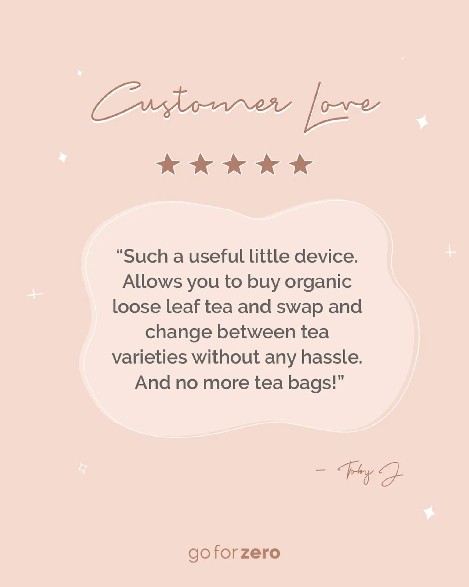 Eco Theefilter Buizenmaker | Zero Waste Kitchen™