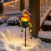 WinterTwinkel™ Solar Kerstfiguur met Magische Lichtjes