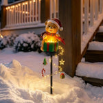 WinterTwinkel™ Solar Kerstfiguur met Magische Lichtjes