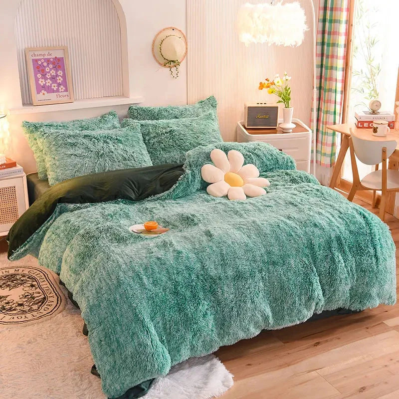 WolkNest™ | Pluche Fleece Beddengoedset