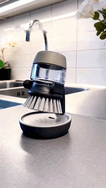 SopSlim™ | Vaatwasborstel met Zeepdispenser