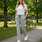 Zomerse comfortabele unisex broek met zakken