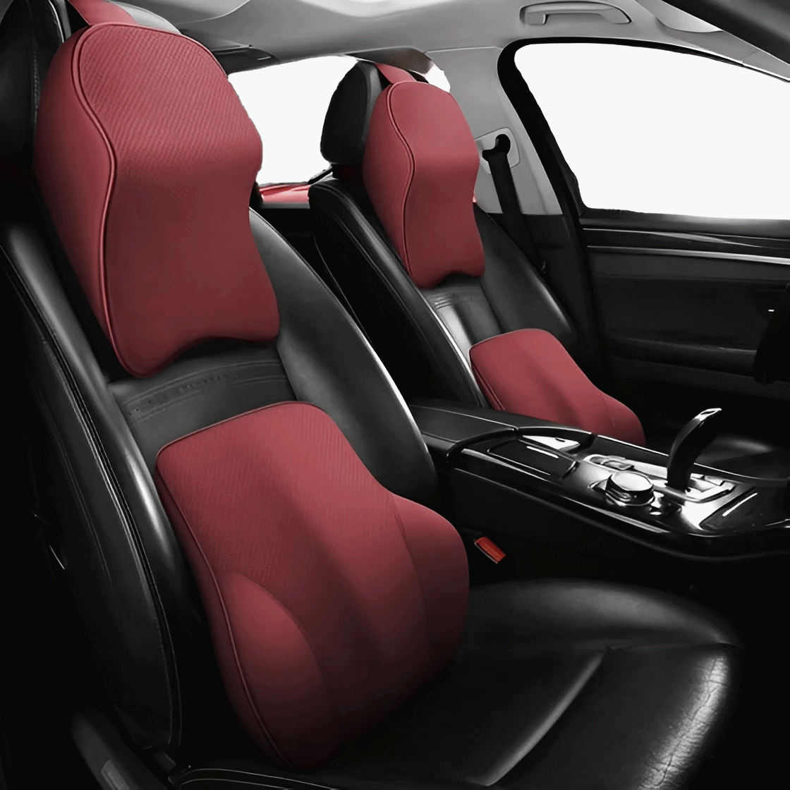 ComfortDrive Memory Neck Headrest Pillow