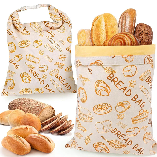 Katoen Bijenwas Broodzak | Zero Waste Kitchen™