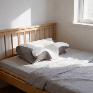 Butterfly Memory Cloud Neck Pillow | Sleep on any side painless