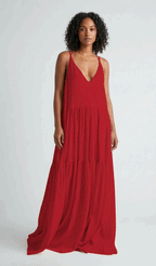 Luchtige Zomerse Maxi Jurk Loosefit