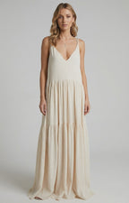Luchtige Zomerse Maxi Jurk Loosefit