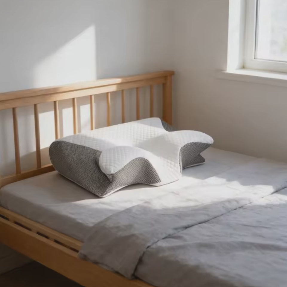 Butterfly Memory Cloud Neck Pillow | Sleep on any side painless